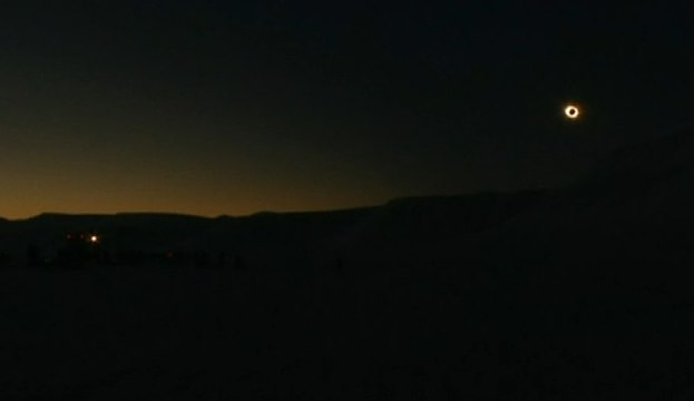 Soleil noir le temps d'une éclipse