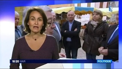 La campagne UMP des Départementales dans le 19/20 de France 3 Toulon