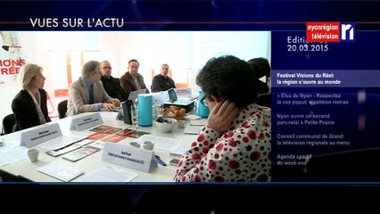Vues sur l'Actu du vendredi 20 mars 2015