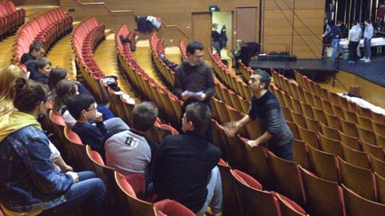 Le lycée agricole se met au slam avec Sébastien Rousselet de Babel