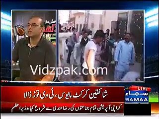 Devastated Pakistan cricket fans smash TV sets after defeat from Australia