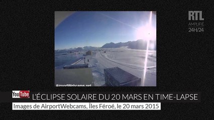 Éclipse solaire du 20 mars : le phénomène en images accélérées