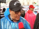 Colombia: Public sector workers protest Nt'l Development Plan