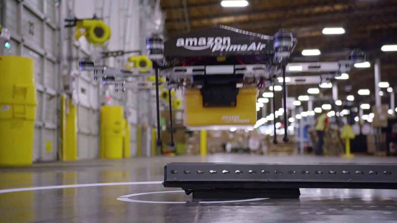 VIDEO - Amazon Testing Drone Delivery System