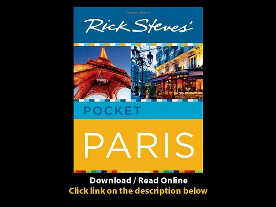 Download Rick Steves Pocket Paris By Rick StevesSteve SmithGene Openshaw PDF