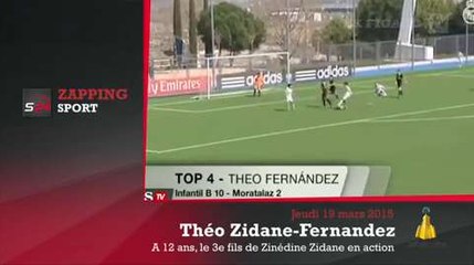 Zap'Sport : Théo Zidane sur les traces de son père