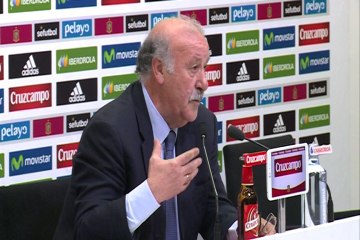 Del Bosque: "Nos jugamos mucho contra Ucrania"
