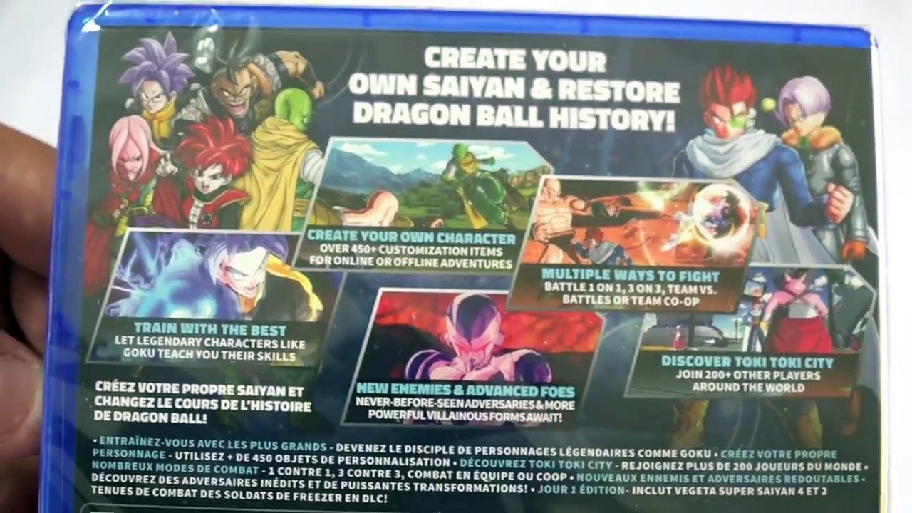 DragonBall Xenoverse (PS4) EARLY Unboxing! (Day One Edition)