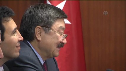 TBMM Başkanı Çiçek, Türksoy Heyetini Kabul Etti