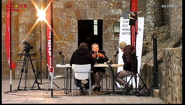 Marée du siècle - Xavier Bailly, administrateur de l'abbaye du Mont-Saint-Michel
