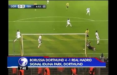 Borussia Dortmund vence a Real Madrid 4-1 con 'poker' de Lewandowski