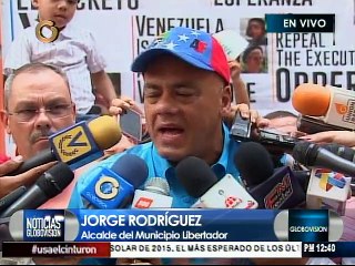 Rodríguez a Obama: El pueblo de EEUU también pide que derogue el decreto