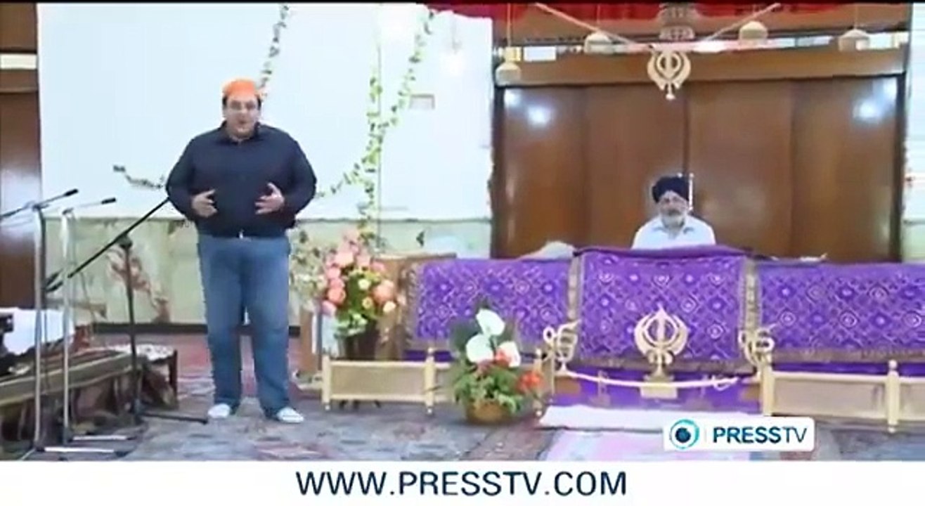 First Time Inside Gurdwara in Iran