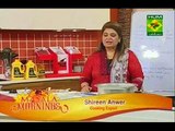 Masala Morning Shireen Anwar - Beef Bulgogi Steak,Creamy Mini Burgers,Strawberry Souffle Recipe on Masala Tv - 20th March 2015