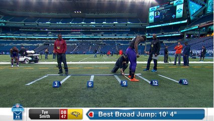 2015 Combine workout: Tye Smith