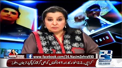 Nasim Zehra – 20th March 2015 -