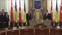 Türkiye-Ukrayna Arasında Karşılıklı İşbirliği Anlaşmaları İmza Töreni