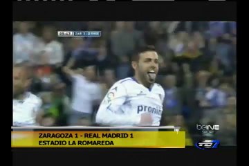 Zaragoza 1 - Real Madrid 1