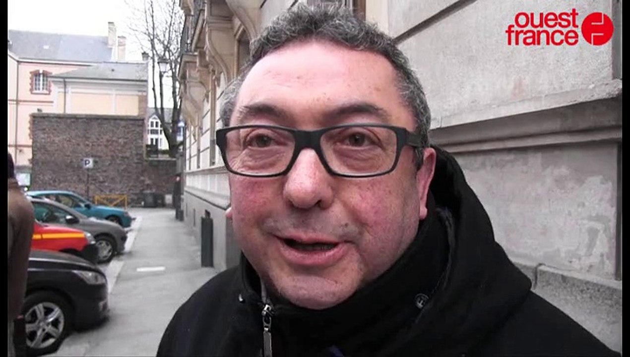 Des fissures sont apparues dans l'église Saint-Aubin place Sainte-Anne à Rennes