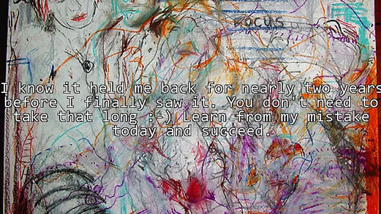 Is This Mistake Keeping You From Making Money Online?