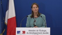 Point presse de Ségolène Royal sur l'épisode de pollution, vendredi 20 mars 2015