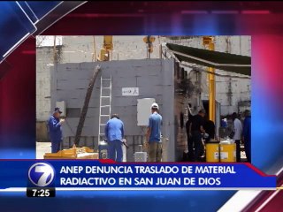 Salud descarta riesgos por traslado de material radiactivo en cercanías del San Juan de Dios