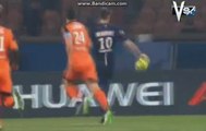 Horror Foul On Zlatan Ibrahimovic PSG vs Lorient  Ligue 1 20.03.2015