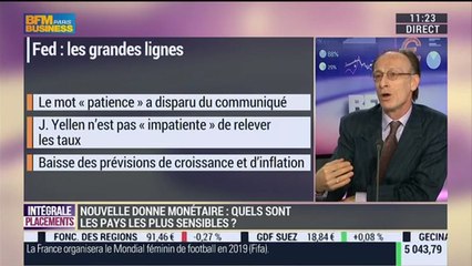 Quelles est la sensibilité des pays émergents face à la nouvelle donne de la FED ?: Thierry Apoteker – 20/03
