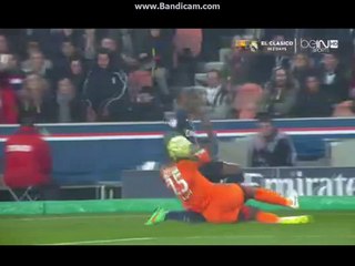 Horror Foul on Javier Pastore PSG - Lorient (Ligue1) 20-03-2015 HD