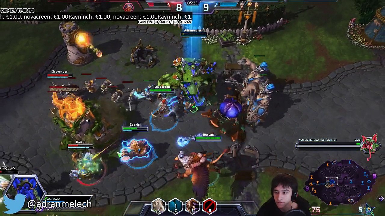 Replay Heroes of the Storm - 20 Mars 2015