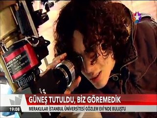 Güneş tutulması Türkiye'de bulutlanma nedeniyle net olarak görülemedi