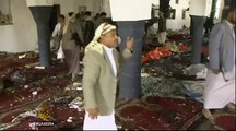 Scores killed in suicide attacks on Yemen mosques