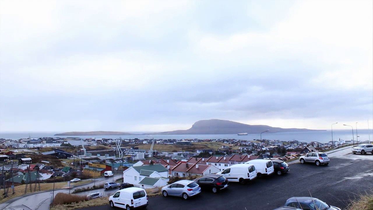 Time Lapse de l'Eclipse solaire totale du  20/03/2015 à Tórshavn, Iles Féroés