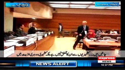 British Military Historian Victoria Schofield Speech In UNO Geneva Convention In Favor Of Kashmir Kept World Silence