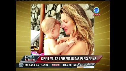 Gisele Bündchen vai se aposentar
