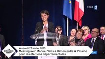 En campagne à Betton et Rennes avec Manuel Valls