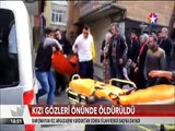 Barışma teklifini kabul etmeyen kız arkadaşını annesinin gözleri önünde vurdu