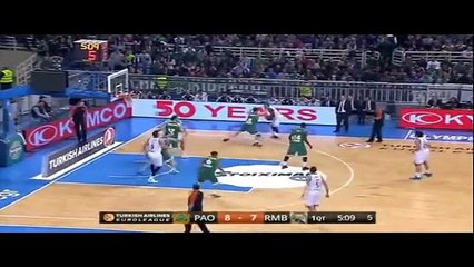 JAMES GIST Highlights Panathinaikos vs Real 85:69