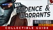 Battlefield: Hardline - All Collectibles Campaign Warrants and Evidence Locations - Collectible Walkthrough for all missions