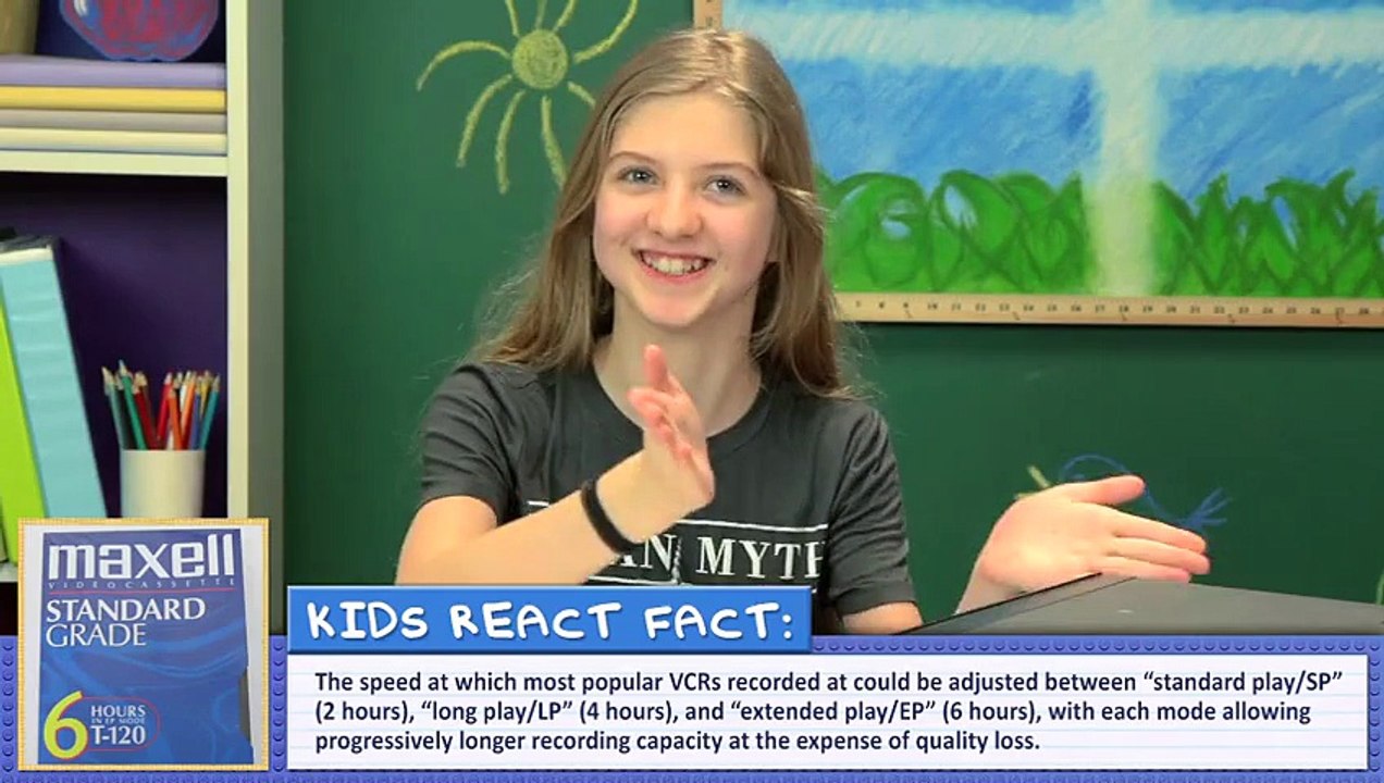 KIDS REACT TO VCR_VHS