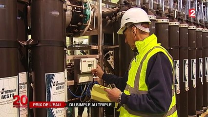 L'eau, or bleu dans certaines villes françaises