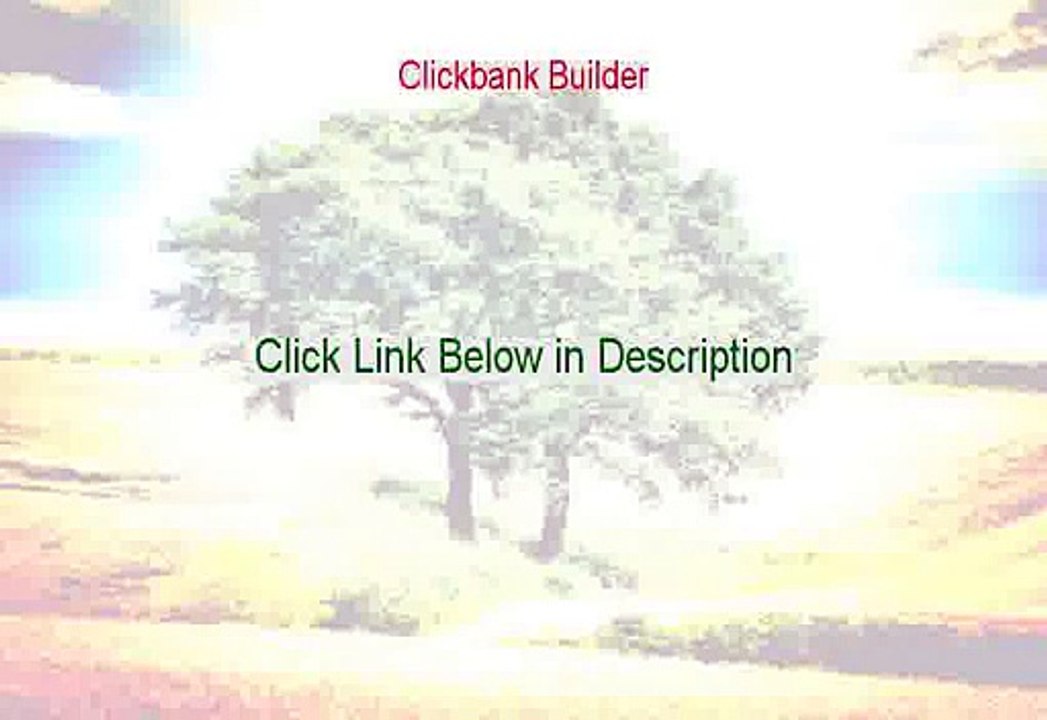 Clickbank Builder Review [Watch my Review]