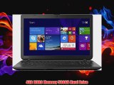 Toshiba Satellite C55DB5308 156Inch Laptop AMD E1Series 4GB Memory 500GB Hard Drive Jet Black