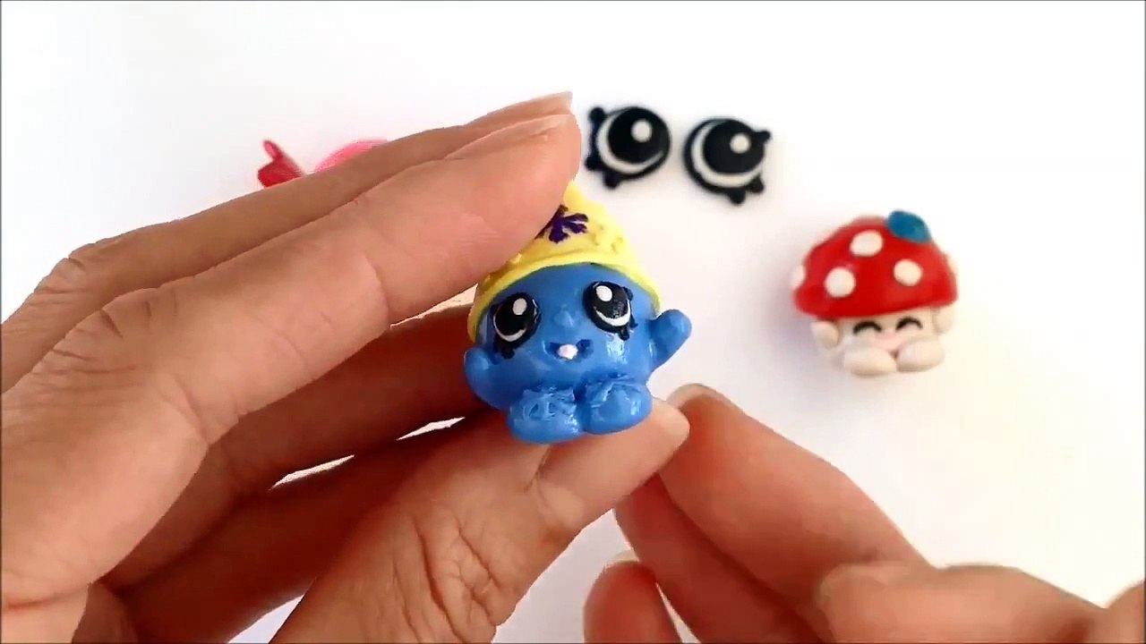 Shopkins DIY Polymer Clay Tutorial: How to make Miss Mushymoo Clay Charm