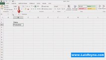 6.Curso Excel 2013 La barra de fórmulas (Clase 6 de 25)