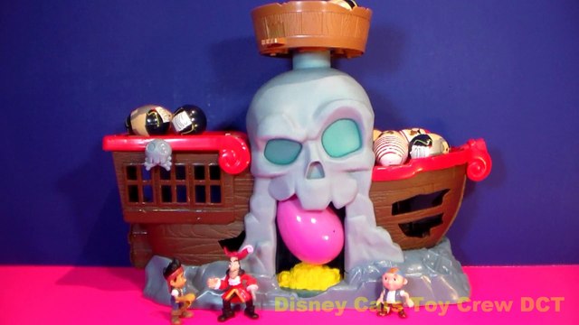 12 Surprise Eggs Jake and the Neverland Pirates Cars 2 Superman TMNT Monsters University Toy Story