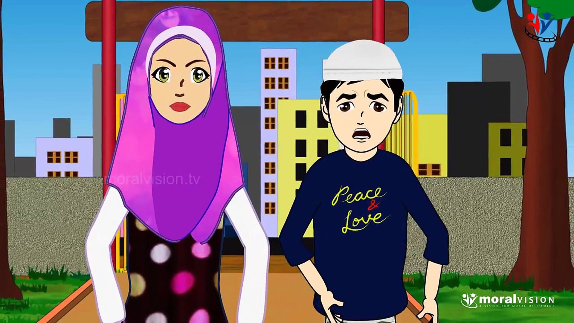 no to talk at back - English Cartoons - Islamic cartoon for children - video  Dailymotion