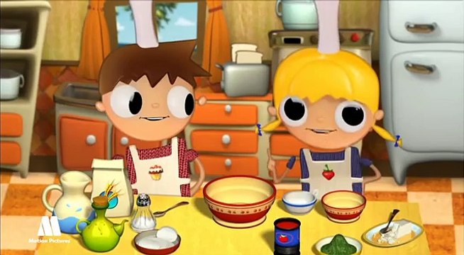 Pizza recipe for kids, Telmo and Tula cartoons, cooking with children
