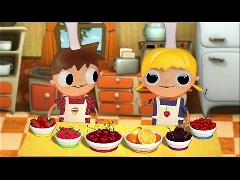 Telmo and Tula - Fruit Salad - healthy recipes, childrens cartoons