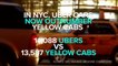 There Are Now More Ubers In NYC Than Yellow Cabs